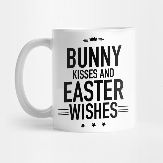 Bunny kisses and easter wishes by TextFactory